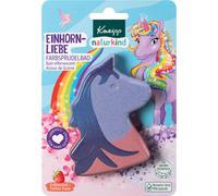 Kneipp Naturkind Unicornio Love - Baño de burbujas de color con mucho amor especialmente diseñado para niños, protege la delicada piel de los niños de la desecación, con aroma a fresa, 1 unidad
