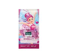 Kneipp Naturkind - Cristales de baño + confeti en forma de corazón de ballet - Aditivo para baño con aroma a frambuesa - para la piel sensible de los niños - 40 g