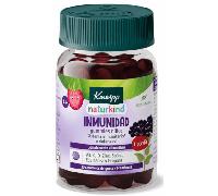 Kneipp Gummies Niños Inmunidad, Vitaminas D y C, Zinc, Saúco, Equinácea y Própolis, Sistema Inmunitario, Defensas, Sabor Frambuesa, 30 Gominolas