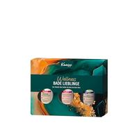Kneipp Set de regalo Wellness Bade Favoritos - Paquete de regalo con 3 populares aceites de baño de Kneipp - Tamaños de prueba para conocer y regalar - 3 x 20 ml