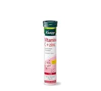 Kneipp Comprimidos efervescentes Vitamina C + Zinc – Vitamina C origen natural – Limón 20 comprimidos