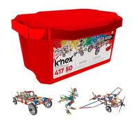 K'Nex 16511 Juego de construcción con 50 Modelos para Crear con la imaginación, Kit de Aprendizaje Educativo, de 417 Piezas, con Caja de Almacenamiento, Juguetes de Edades de a Partir de 5 años