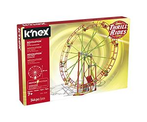 K'nex - 41212 Thrill Rides. Noria Revolution. Juego de Construcción con Motor. 344 Piezas. A Partir de 7 años. (Ref, Multicolor (Fábrica de Juguetes