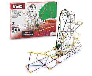 K'Nex 77077 STEM Explorations Roller Coaster Building Set for Ages 8+ Construction Education Toy, 546 Pieces