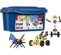 K'Nex 80202 Model Building Fun Tub Set, 3D Educational Toys for Kids, 300 Piece Stem Learning Kit with Storage Tub, Engineering for Kids, 20 Model Building Construction Toy for Children Aged 7 +