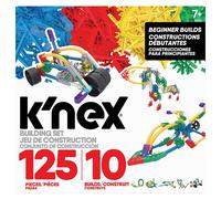 K'Nex Clásicos 125 PC 10 Modelo Principiante Construye Edificio Set Niños Tallo