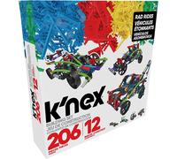 Basic Fun - Set de construcción K'NEX Rad Rides - 12 modelos, 206 piezas, Kit STEM, 7+ años