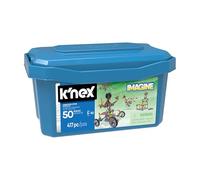 K'nex Imagine - Creation Zone, Juego de Construcción, Baul con 417 piezas, 50 Construcciones Diferentes, +7 años (Ref.41251)