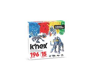 K'NEX, Juego de construcción Cyborg Creatures, Basic Fun, 12643, Kit de Aprendizaje de CTIM con 196 Piezas para 15 Modelos, ingeniería Infantil, Juguetes de construcción para Edades de a Partir de 8+