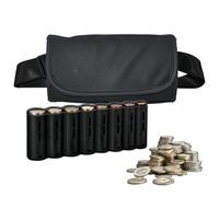 KNGNGK Cartera de Camarero, 21.5 * 7 * 9cm Bolso de Camarero Monedero, Monedero de Camarero con Organizador de Monedas y Compartimento para Billetes y para Profesiones de Servicios y Transportes