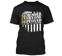 KNHBtuhv2 Limited Custom Remember Everyone Deployed T-Shirt Black L