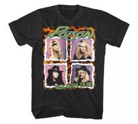 KNHBtuhv2 Poison Talk Dirty To Me Album Cover Men's T Shirt Black L