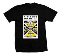 KNHBtuhv2 Sanya GAOXIN Winter Dance Party Buddy Holly T-Shirt Black XXL