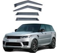 KNHCX Coche Deflectores Viento para Land Range Rover Sport L494 2014-2022,Acrílico Deflector Lluvia Deflectores Aire Doble Cabina Deflector Aire Humo Duraderos y Robustos Accesorios para Coche