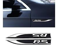 KNHCX Coche Emblema Etiqueta Engomada para Hyundai Tucson,3D Metal Insignia Adhesiva Decoración Coche Adhesivo Coche Side Tronco Trasero Logotipo Calcomanías Accesorios Decorativos,A