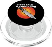 Knife Collector Blade Envy Is A Real Thing Funny PopSockets PopGrip para MagSafe