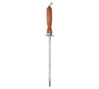 Knïfe Honing Rod - 12In Stainless Knïfe Sharpener | Wooden Handle Sharpening Stick | Portable Kitchen Kńife Sharpening Tool For Cooking, Camping, Hunting, Butcher Use