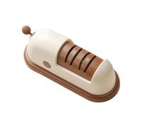 Knife Sharpener - 7.48 Inch Kitchen Utensils for Quick Polishing with Rechargeable Tool, Efficient Restoring, Kitchen Gadget for Home, Apartment, Stainless Steel Ceramic