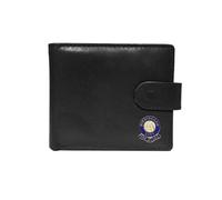 Knight Birmingham City Football Club - Cartera de piel negra, Black