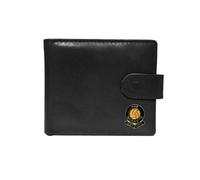 Knight Cartera de piel negra del Watford Football Club, Black
