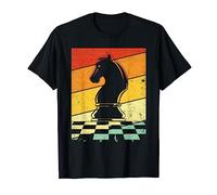 Knight Chess Shirt Retro Vintage Chess Pieces Camiseta