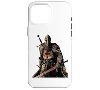 Knight Christian Templario Guerrero de Dios Crusader Gift Carcasa para iPhone 16 Pro MAX