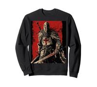 Knight Christian Templario Guerrero de Dios Crusader Gift Sudadera