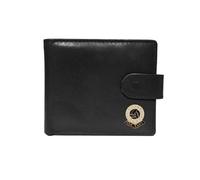 Knight Derby County Football Club - Cartera de piel negra, Black