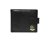 Knight Glasgow Celtic Football Club - Cartera de piel negra, Black