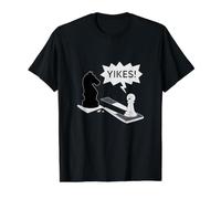 Knight L Shape Move Peón Yikes Camiseta gráfica económica, Hombre, Negro, XL