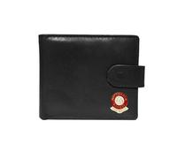Knight Nottingham Forest Football Club - Cartera de piel negra, Black