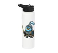 Knight Owl Ren Faire Festival Medieval Ren Faire Stainless Steel Insulated Water Bottle
