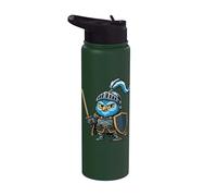 Knight Owl Ren Faire Festival Medieval Ren Faire Stainless Steel Insulated Water Bottle