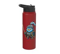 Knight Owl Ren Faire Festival Medieval Ren Faire Stainless Steel Insulated Water Bottle