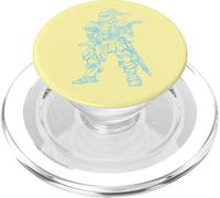 Knight Playing Guitar Guitarrista Medieval Músico de Rock PopSockets PopGrip para MagSafe