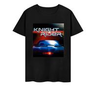 Knight Rider Retro Movie TV Series Black Men's T-Shirt tee Black