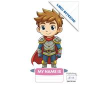 Knight Writing Notebook for Kids - Primary Handwriting Paper - 120 Pages: Hero Notebook for Boys - Primary Writing Paper for School and Handwriting Practice