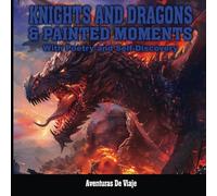 Knights and Dragons & Painted Moments: With Poetry and Self-Discovery (Adult Coloring Books)