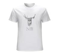 Knights of Ni Knights of Monty Fun Coconut from The Ni Say Never Python Men's T-Shirt Unisex White Cotton Print tee Shirts XXL