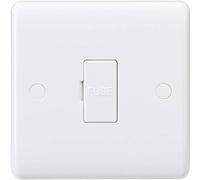 Knightsbridge CU6000 - Unidad de espuelas con Borde Curvado (13 A), Color Blanco