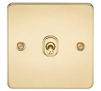 Knightsbridge FPAV0100PB - Toma de Corriente para TV, FPAV1TOGPB, 230V