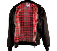 DR-Sicherheitssysteme Knightsbridge Harrington - Chaqueta con Forro Interior a Cuadros, Color Negro Negro Negro Talla:Medium