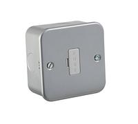 Knightsbridge m6av000 13 A Metal con Fusible Spur Unidad - Plata (10 Unidades)