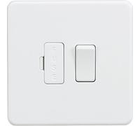 Knightsbridge SF6300MW Sin Tornillos 13A conmutado fusionado Unidad de espuela-Blanco Mate