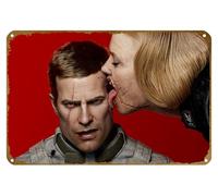 KNIOIL 4k, Wolfenstein 2: The New Colossus, póster, póster vintage E3 2017, letrero de metal vintage con logotipo familiar, club, bar, cafetería, dormitorio, decoración de pared, regalo, 8 x 12