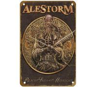 KNIOIL Alestorm Live at Wacken 2008 - Póster de la película vintage de metal con logotipo familiar, club, bar, cafetería, dormitorio, decoración de pared, regalo, 8 x 12 pulgadas