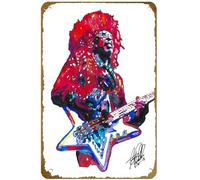 KNIOIL Bootsy Collins Parliament Funkadelic Bass Guitar Funk Soul Rock Music Poster Poster Vintage Metal Tin Sign Logo Family Club Bar Cafe Bedroom Art Wall Decor Gift 20.3x30.5 cm