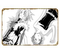 KNIOIL D Gray Man Allen Walker Road Kamelot - Póster de anime vintage de metal con logotipo familiar, club, bar, cafetería, dormitorio, decoración de pared, regalo, 8 x 12 pulgadas