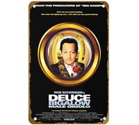 KNIOIL Deuce Bigalow: Gigolo masculino (#1 de 2) He's not very good looking. But when they lights are out... he's still not very good looking. Póster de la película de 1999, letrero de metal vintage