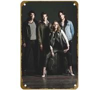 KNIOIL Halestorm: The Warner Sound Live Movie Poster Vintage Metal Tin Sign Logo Family Club Bar Cafe Dormitorio Arte Decoración de pared Regalo 20.3x30.5 cm